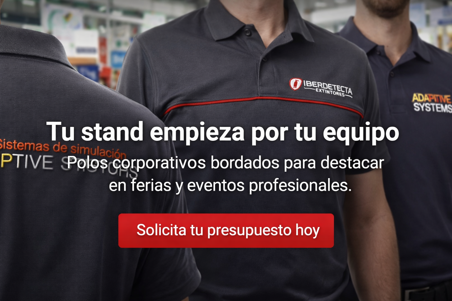 Polos para ferias y congresos
